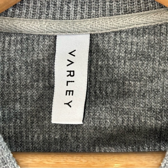 Varley Sierra Side‎ Zip Sweatshirt in Gray sz XS - Picture 3 of 5